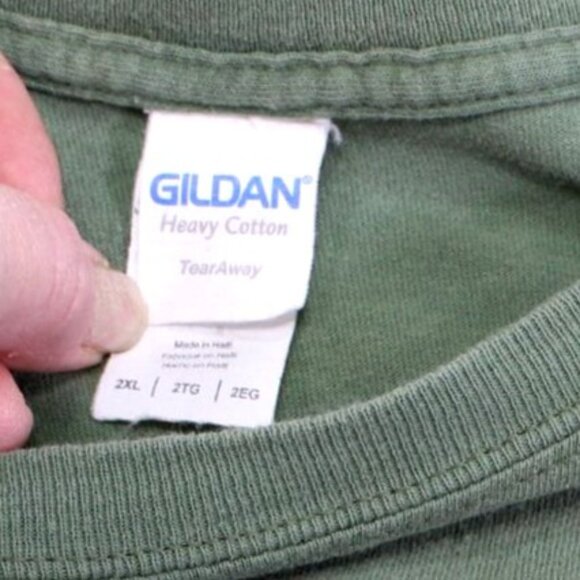 Gildan 2XL Green St. Patricks Day 2018 Irish At Heart T-Shirt Heavy Cotton Old C - Picture 4 of 6